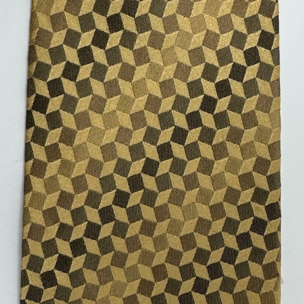 Dockers Silk Men's Necktie, tie, Teflon stain guard, geometric, formal, business